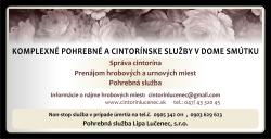 Cintorín, Pohrebná služba Lipa Lučenec